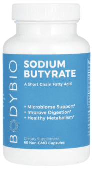 Butyrate (Sodium) - 60 capsules (600mg)